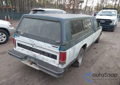 1992 Chevrolet S Truck S10 из США, поврежденный, VIN 1GCCS14ZXN8161535